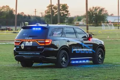 Commerce Police Car