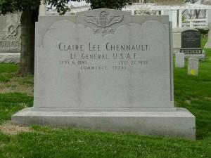 General Chennault tombstone