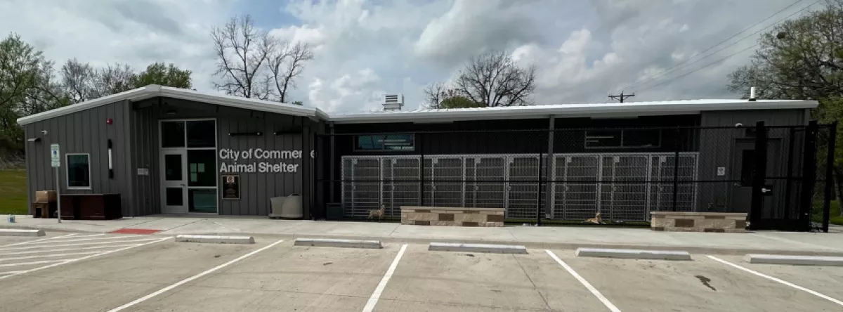 Commerce Animal Shelter Located at 1203 Oneal Street Commerce, Texas 75428